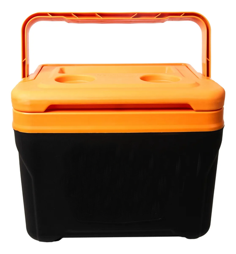 Hielera 9qt, 8.5L Negro/Naranja