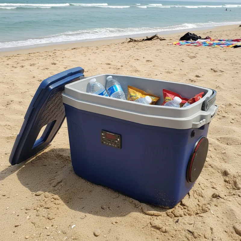 Hielera 48 latas Azul