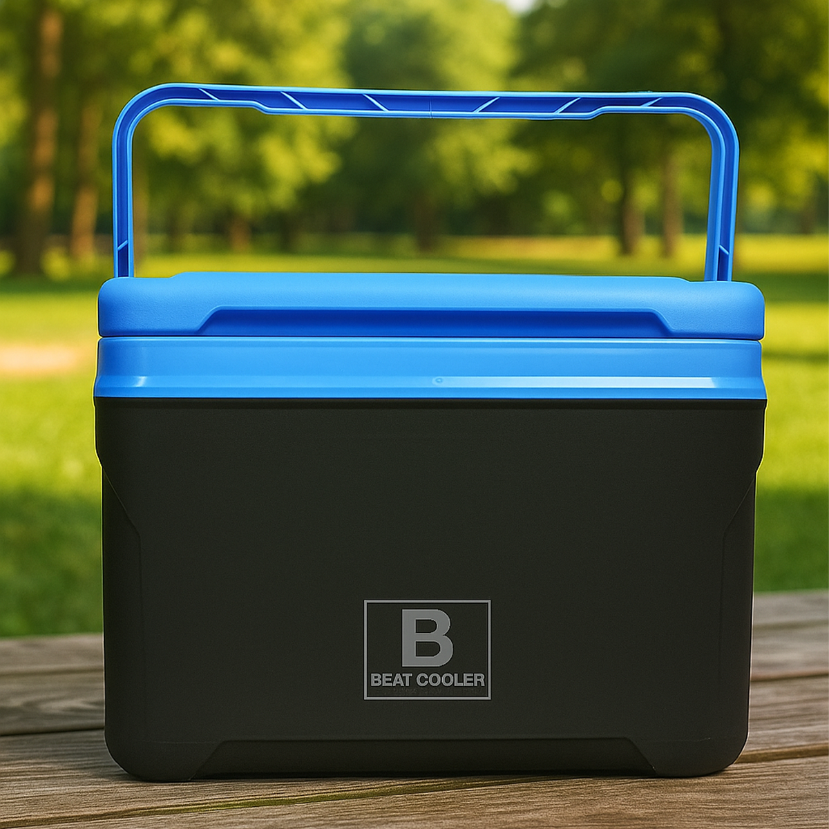 Hielera 9qt 8.5L Negro/Azul