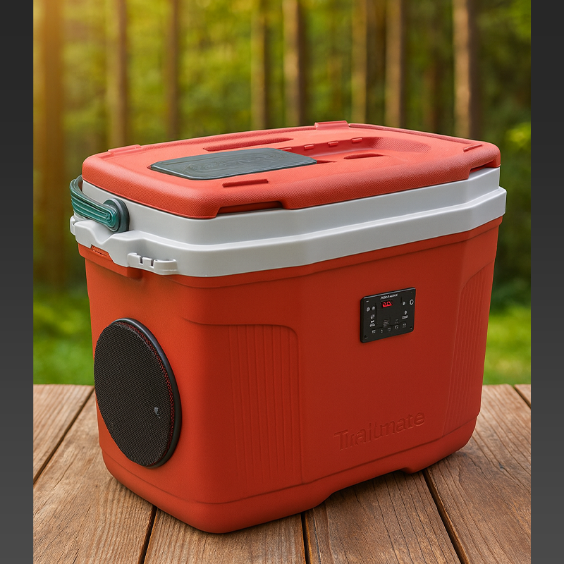 Hielera 48 latas Roja